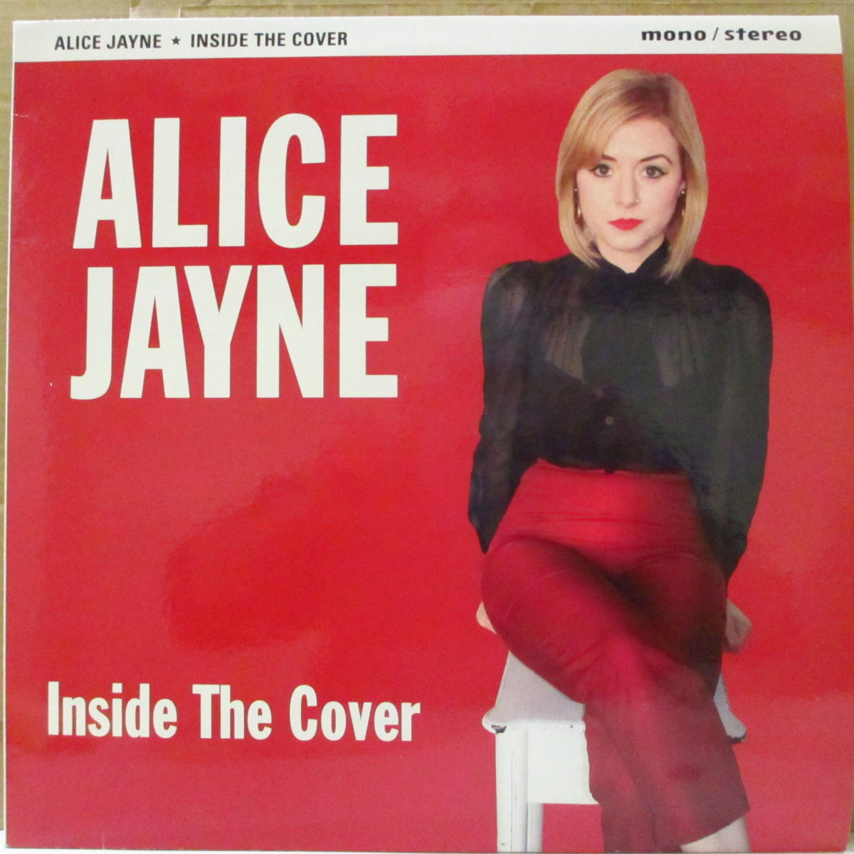 ALICE JAYNE (アリス・ジェイン)  - Inside The Cover (UK オリジナル「黒盤」 LP/両面コーティングジャケ) '17年1stアルバム