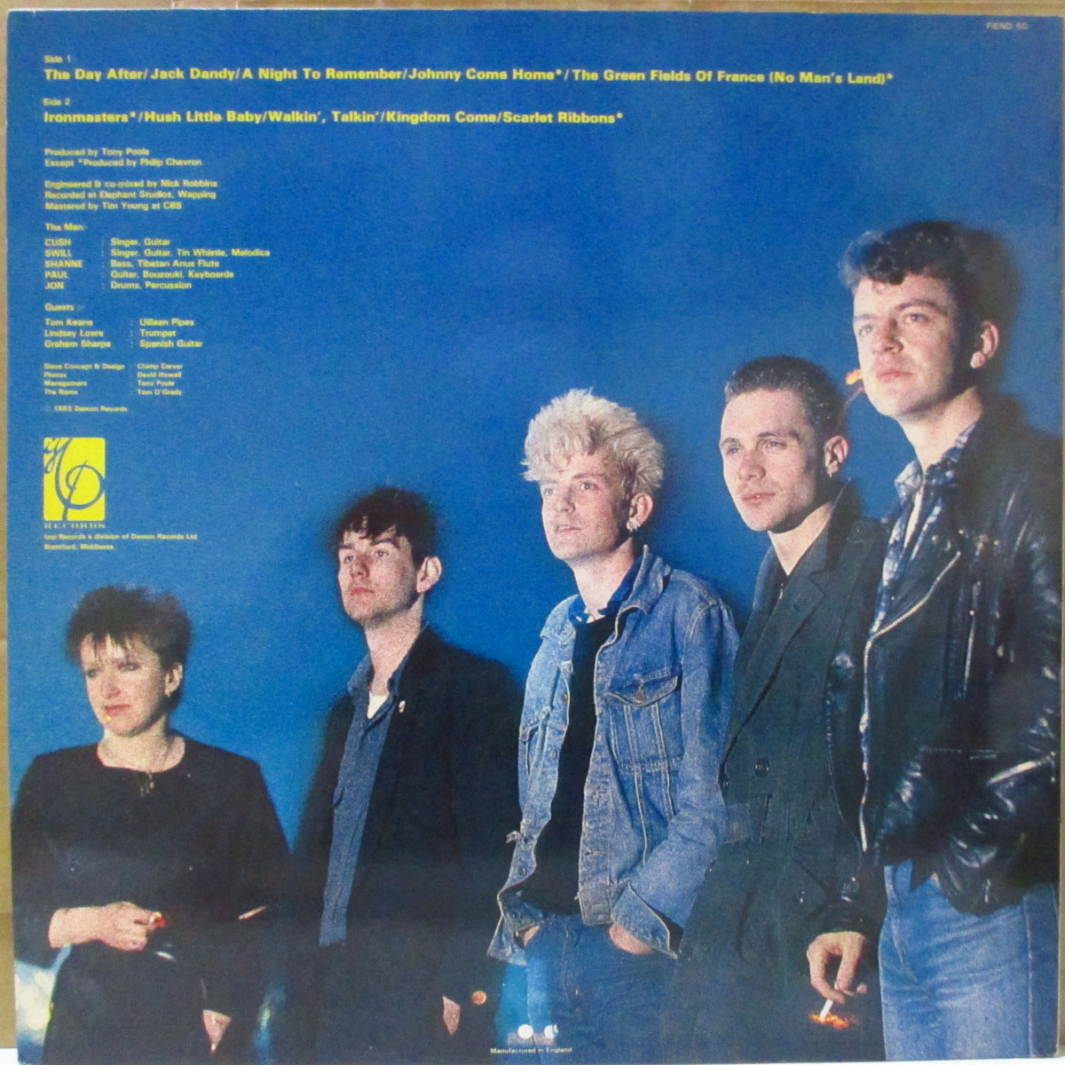 MEN THEY COULDN'T HANG (メン・ゼイ・クドゥント・ハング)  - Night Of A Thousand Candles (UK '85 初回オリジナル「IMPラベ」 LP) '85年1stアルバム