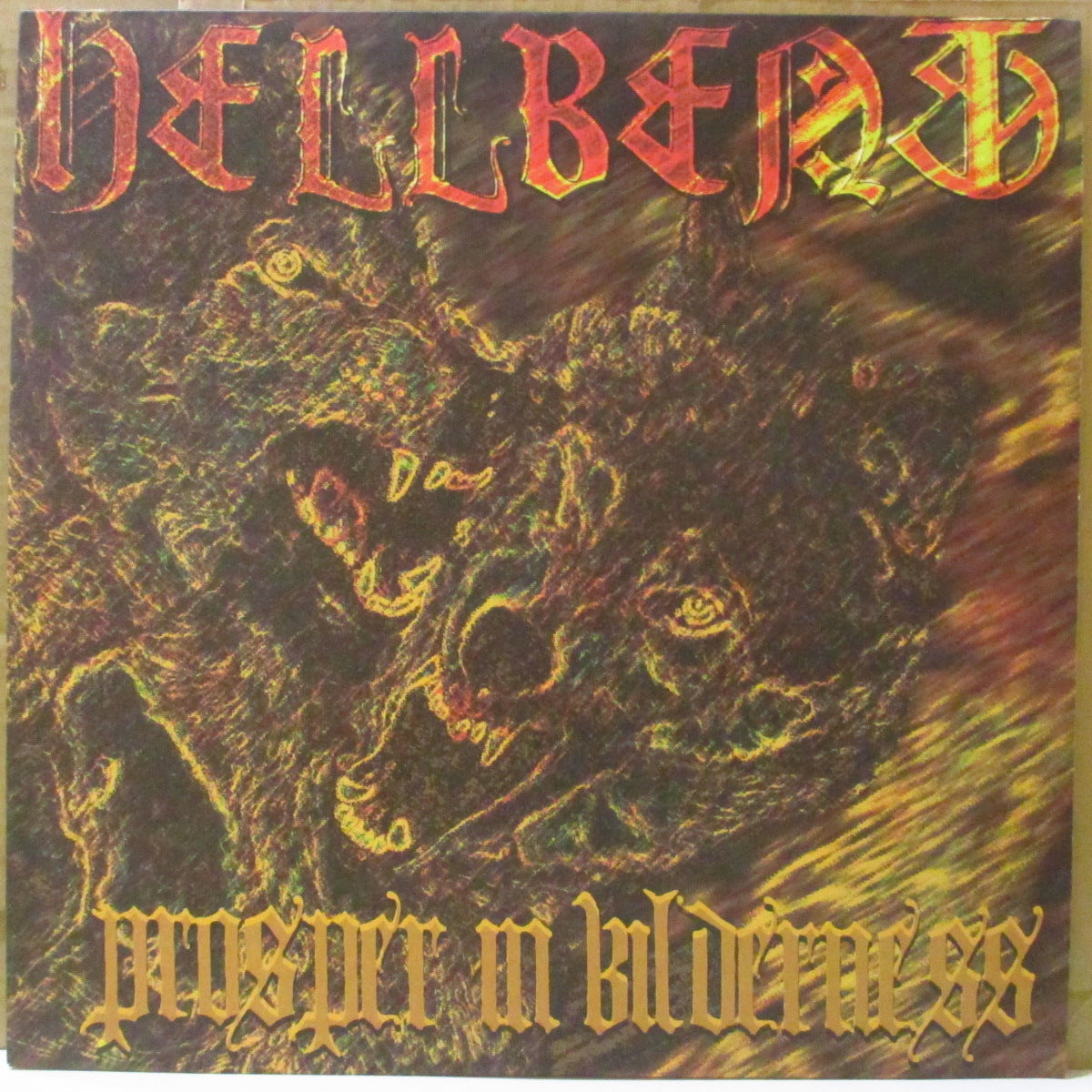 HELLBENT (ヘルベント)  - Prosper In Wilderness (Japan オリジナル LP+インサート) '97年初1stアルバム