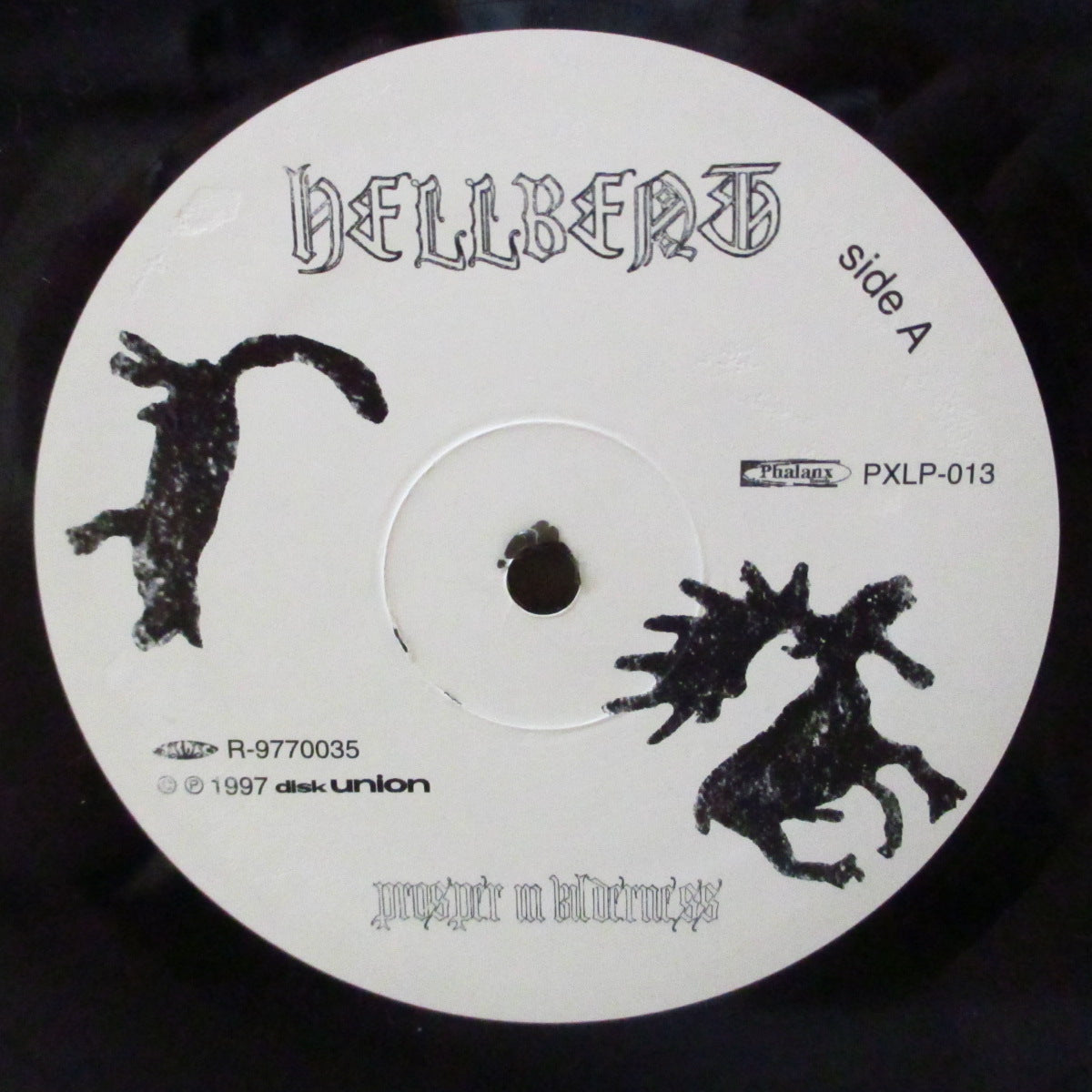 HELLBENT (ヘルベント)  - Prosper In Wilderness (Japan オリジナル LP+インサート) '97年初1stアルバム