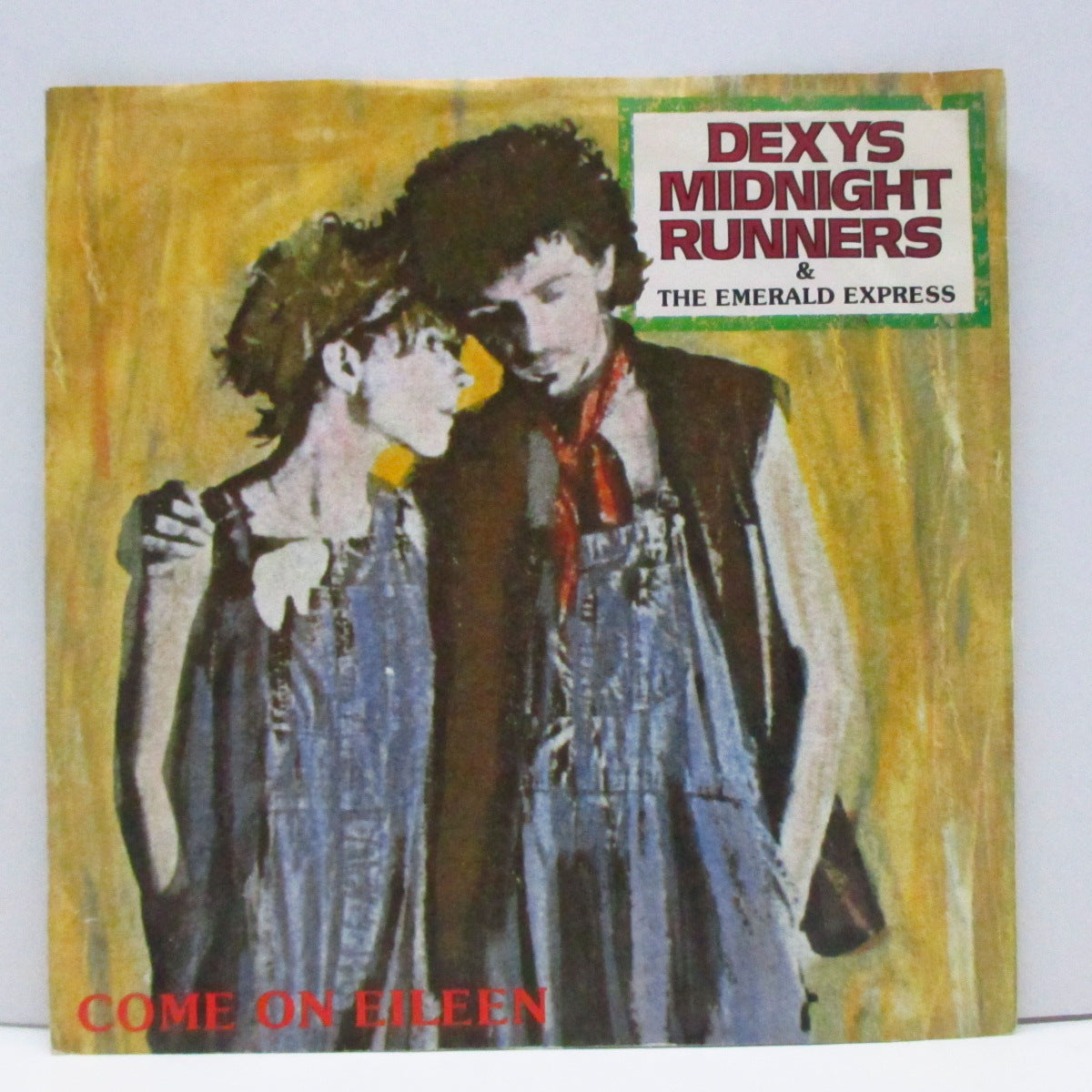 DEXYS MIDNIGHT RUNNERS (ディキシーズ・ミッドナイト・ランナーズ)  - Come On Eileen (UK オリジナル「銀プラスチックラベ」7"+光沢ソフト紙折り返しジャケ)