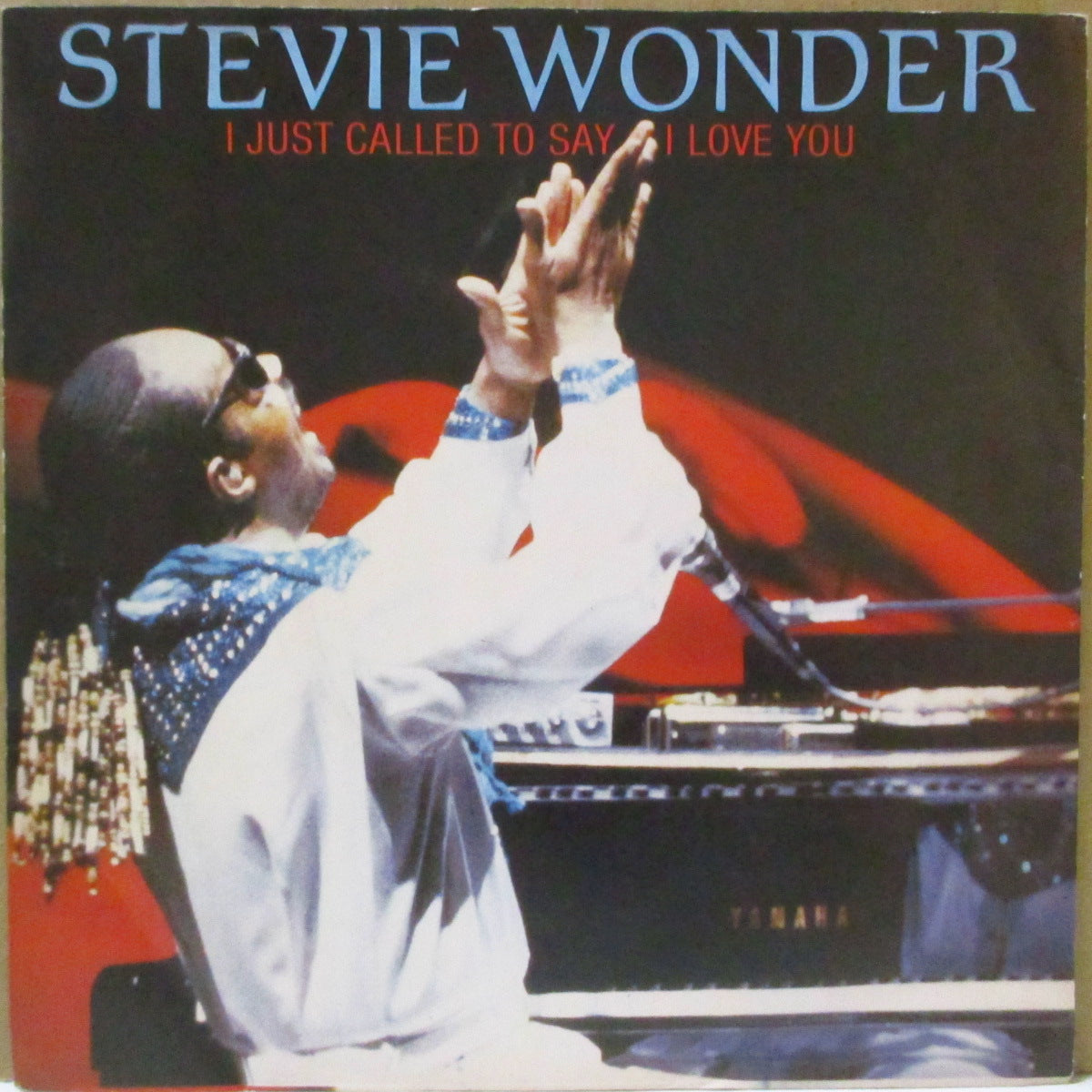 STEVIE WONDER (スティーヴィー・ワンダー)  - I Just Called To Say I Love You (UK '84 オリジナル「カラー紙ラベ、ソリッド・センター」7インチ)大ヒット名曲