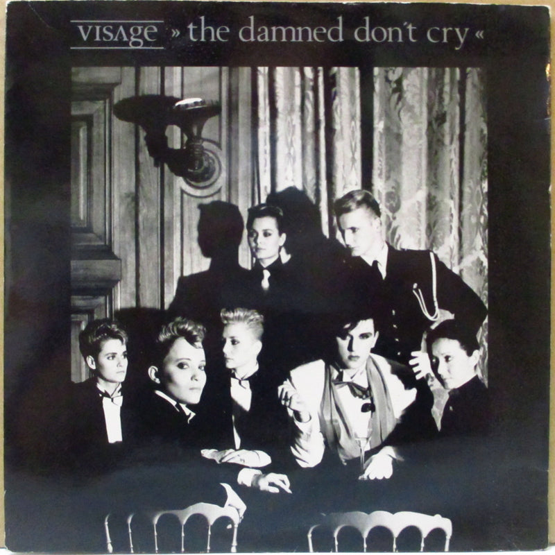 VISAGE (ヴィサージ)  - The Damned Don't Cry (UK オリジナル「小穴」フラットセンター 7インチ+光沢ざら紙ジャケ)