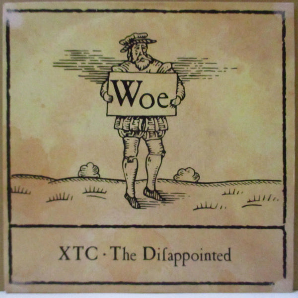 XTC (エックスティーシー)  - The Disappointed (UK オリジナル 7インチ+光沢固紙ジャケ)