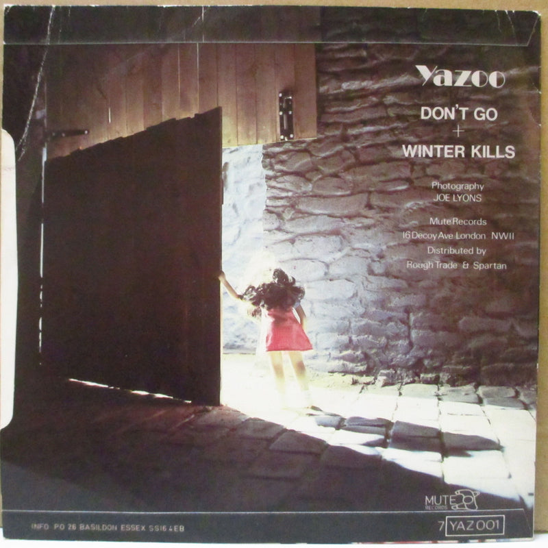 YAZOO (ヤズー)  - Don't Go (UK オリジナル 7インチ+光沢固紙ジャケ)