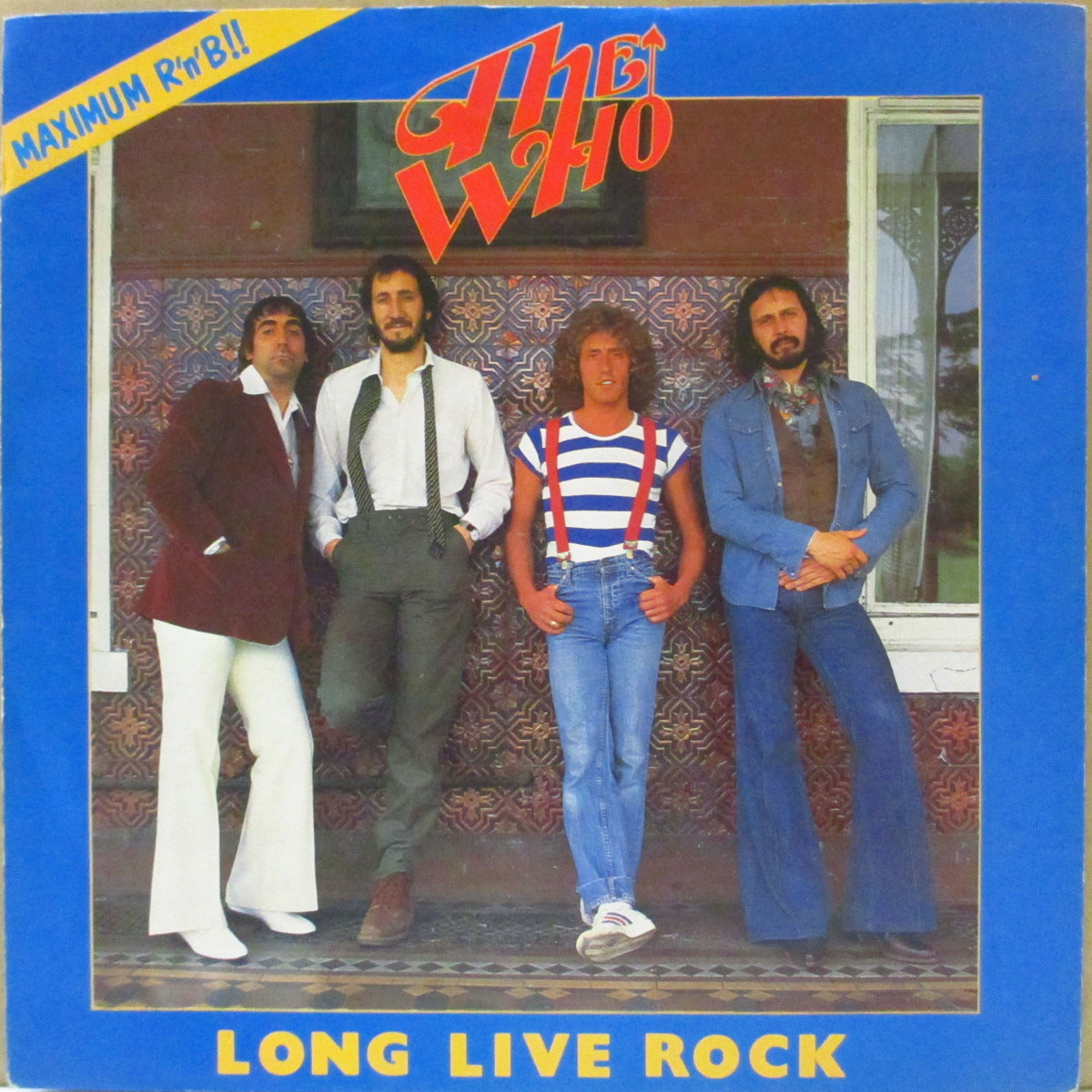 WHO (フー)  - Long Live Rock +2 (UK '79 オリジナル 7インチ+光沢ソフト紙折り返しジャケ)