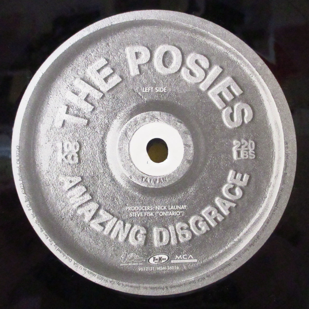 POSIES, THE (ザ・ポウジーズ)  - Amazing Disgrace (US オリジナル180グラム重量 LP) '96年4thアルバム