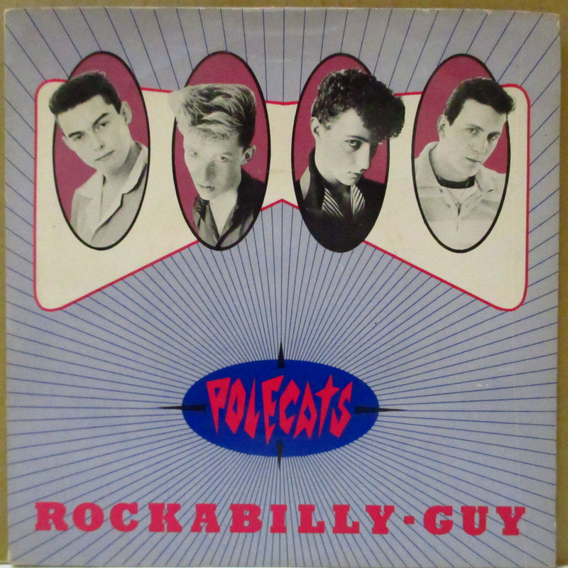 POLECATS (ポールキャッツ)  - Rockabilly Guy (UK オリジナル「Mercury」ペーパーラベ 7インチ+光沢固紙製ジャケ)