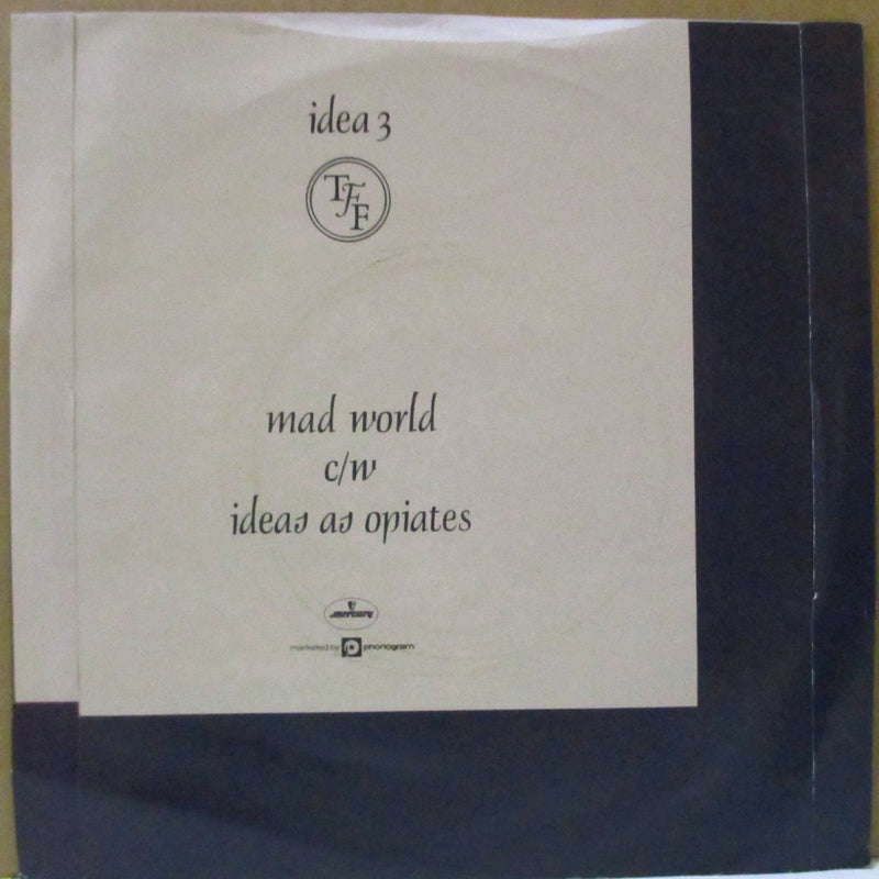 TEARS FOR FEARS (ティアーズ・フォー・フィアーズ)  - Mad World (UK オリジナル「ペーパーラベ 」7インチ+光沢ソフト紙ジャケ)