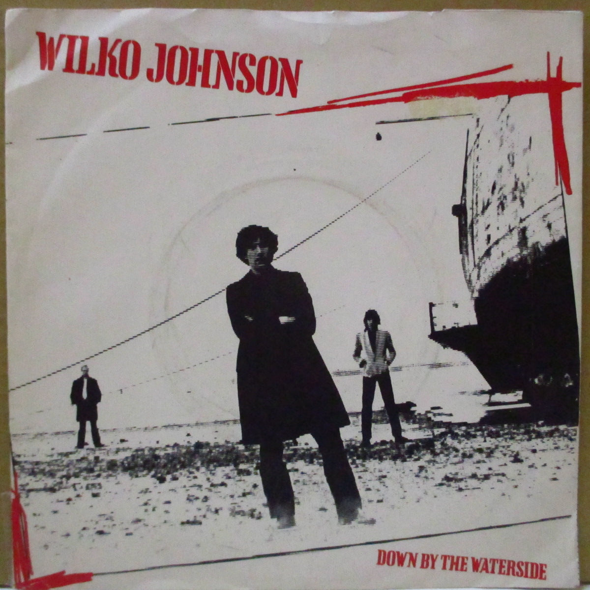 Wilko Johnson (ウィルコ・ジョンソン)  - Down By The Waterside (UK オリジナル 7インチ+光沢ソフト紙ジャケ)