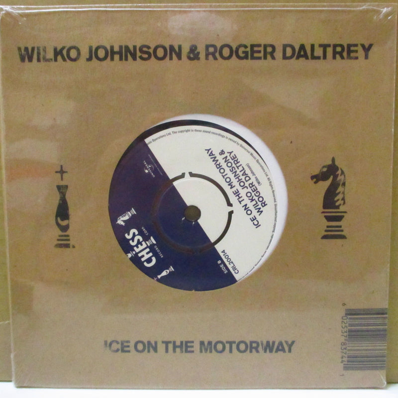 Wilko Johnson & ROGER DALTREY (ウィルコ・ジョンソン & ロジャー・ダルトリー)  - Going Back Home (UK オリジナル 7インチ+ダイカットざら紙ジャケ)