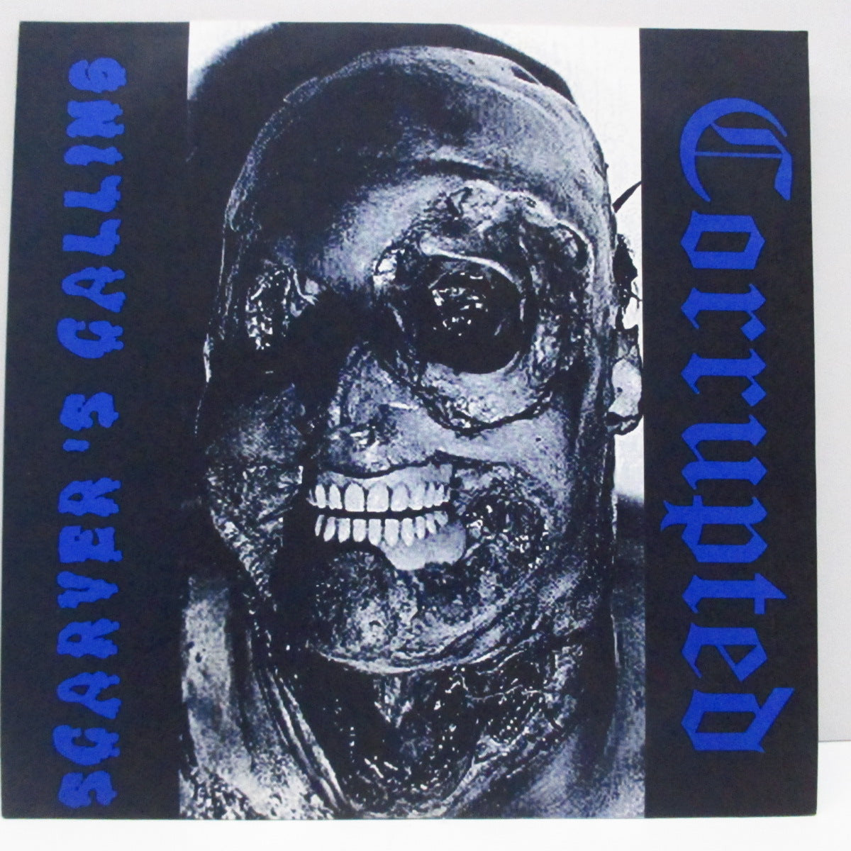 CORRUPTED / SCARVER’S CALLINGS (コラプテッド / スカーヴァーズ・コーリング)  - Split (US '99 オリジナル4曲入り「黒盤」7"/光沢固紙二つ折りジャケ)