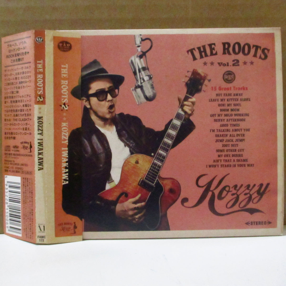 KOZZY IWAKAWA (岩川浩二)  - The Roots Vo.2 (Japan オリジナル CD+帯, ブックレット/デジパックケース) '15年カバーアルバム第2弾