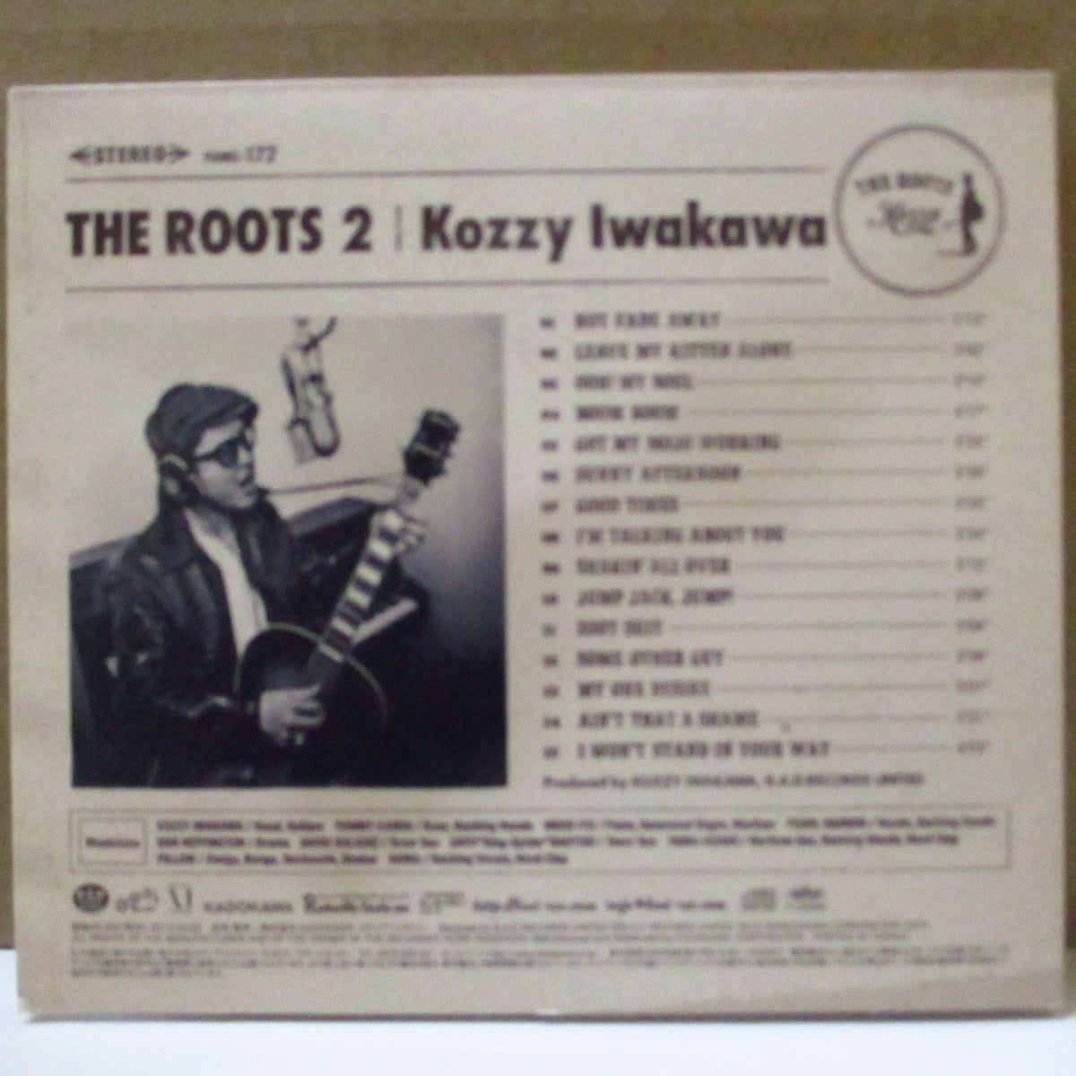 KOZZY IWAKAWA (岩川浩二)  - The Roots Vo.2 (Japan オリジナル CD+帯, ブックレット/デジパックケース) '15年カバーアルバム第2弾