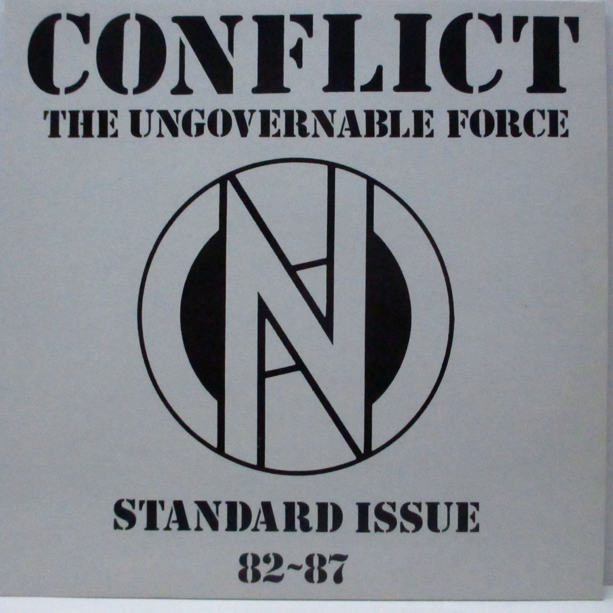 CONFLICT (コンフリクト)  - Standard Issue 82-87 (UK オリジナル LP) ベスト盤第一弾、全13曲！