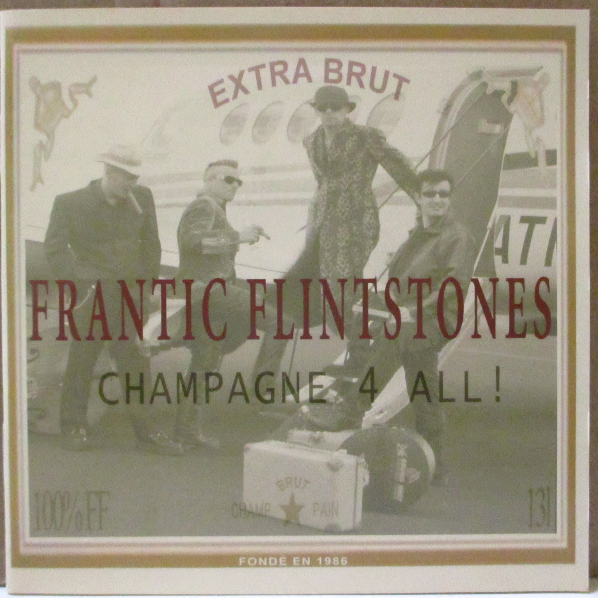 FRANTIC FLINTSTONES (フランティック・フリントストーンズ)  - Champagne 4 All ! (German オリジナル CD) '03年アルバム