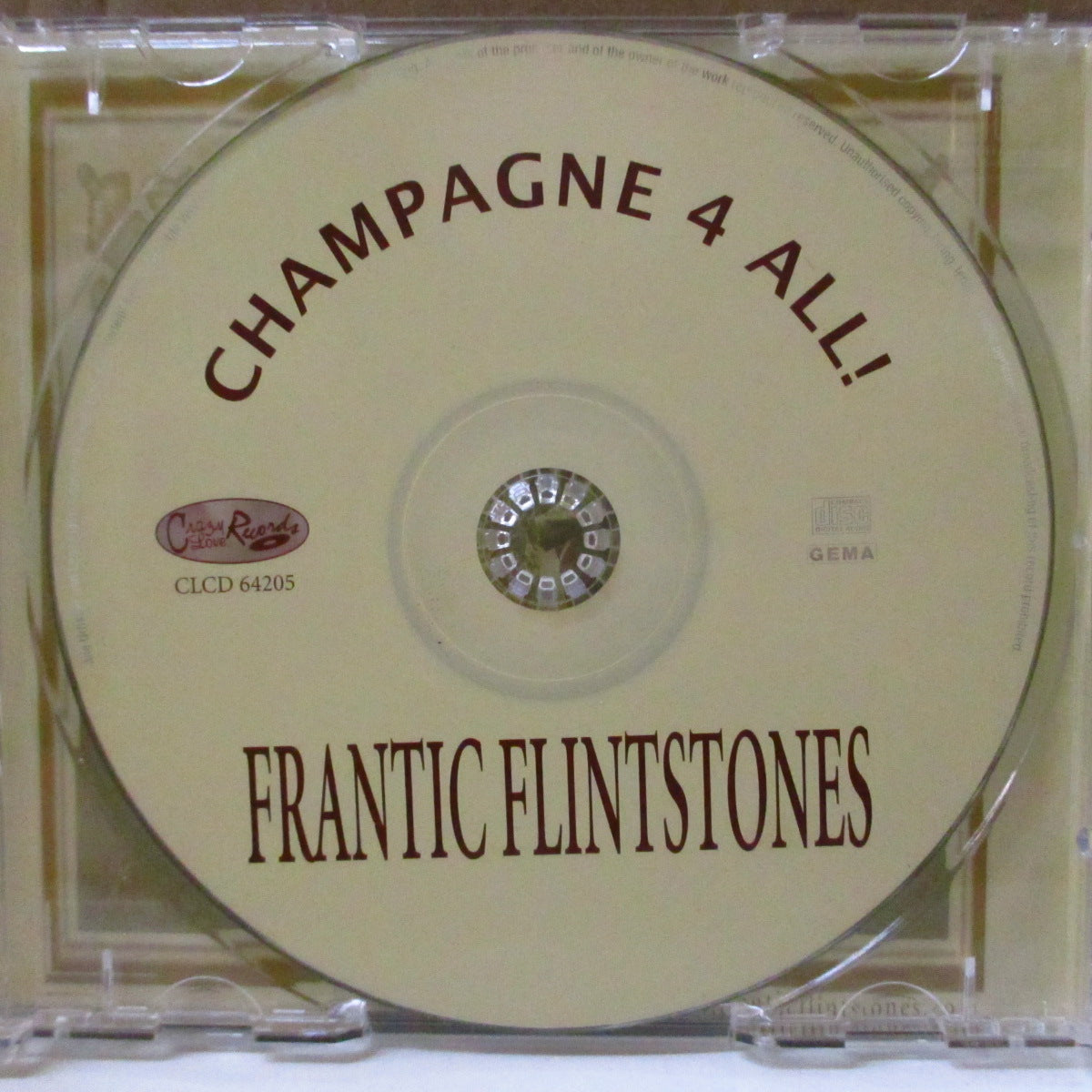 FRANTIC FLINTSTONES (フランティック・フリントストーンズ)  - Champagne 4 All ! (German オリジナル CD) '03年アルバム