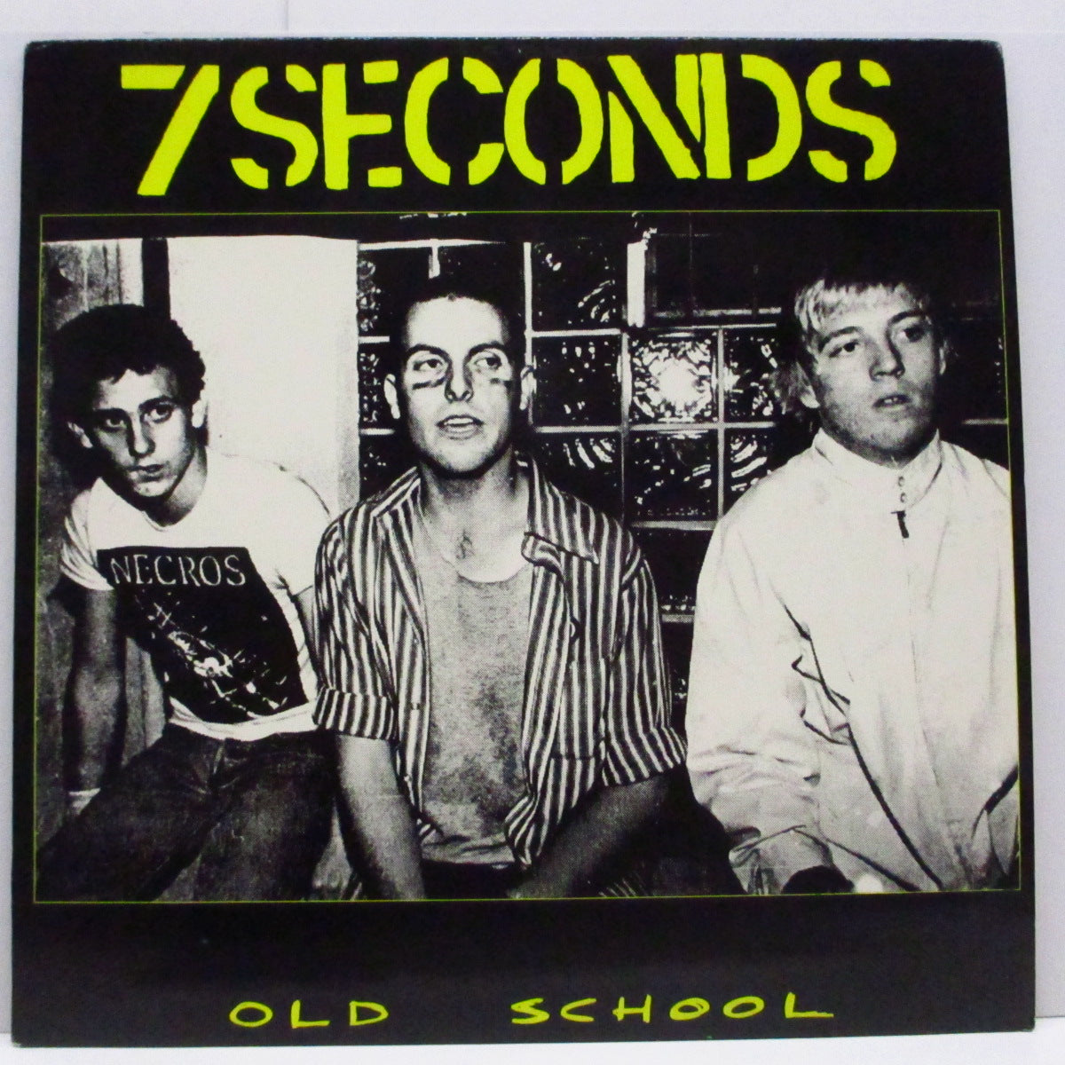 7 SECONDS (セブン・セカンズ)  - Old School (US '91 初回オリジナル「黒盤」LP ) '83年「United We Stand」セッション！