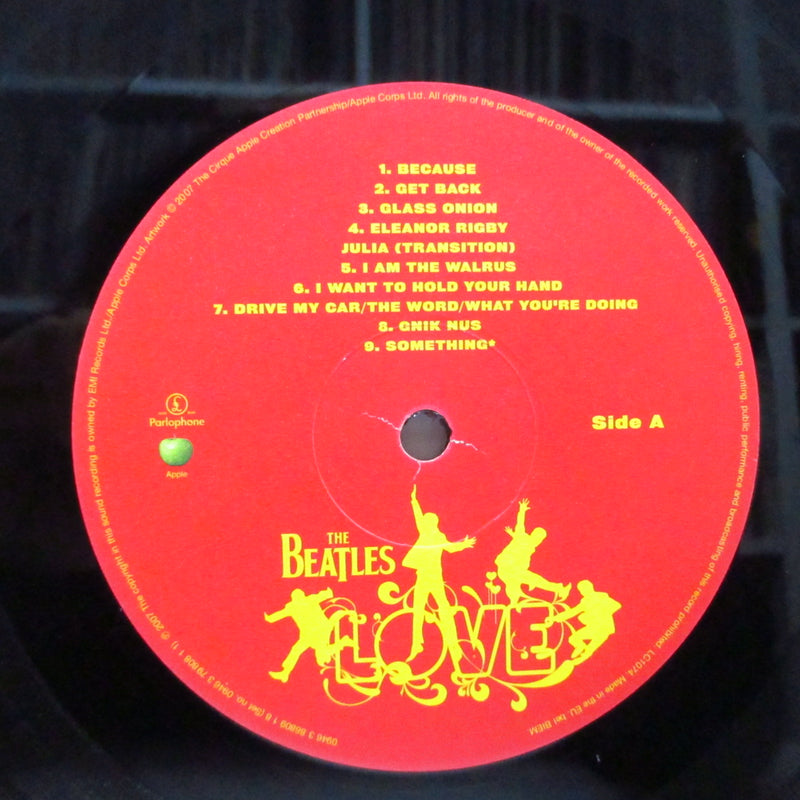BEATLES (ビートルズ)  - Love (EU 限定「180g」 2xLP+ブックレット/見開ジャケ）