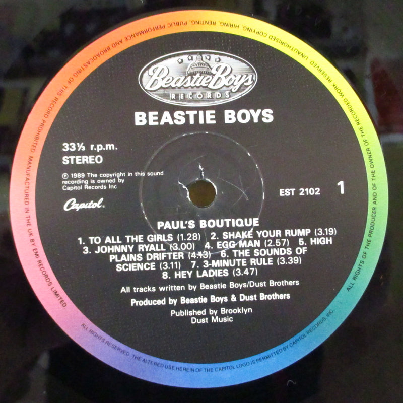 BEASTIE BOYS (ビースティ・ボーイズ)  - Paul's Boutique (UK '90 再発 2xLP+インナー/見開きジャケ)