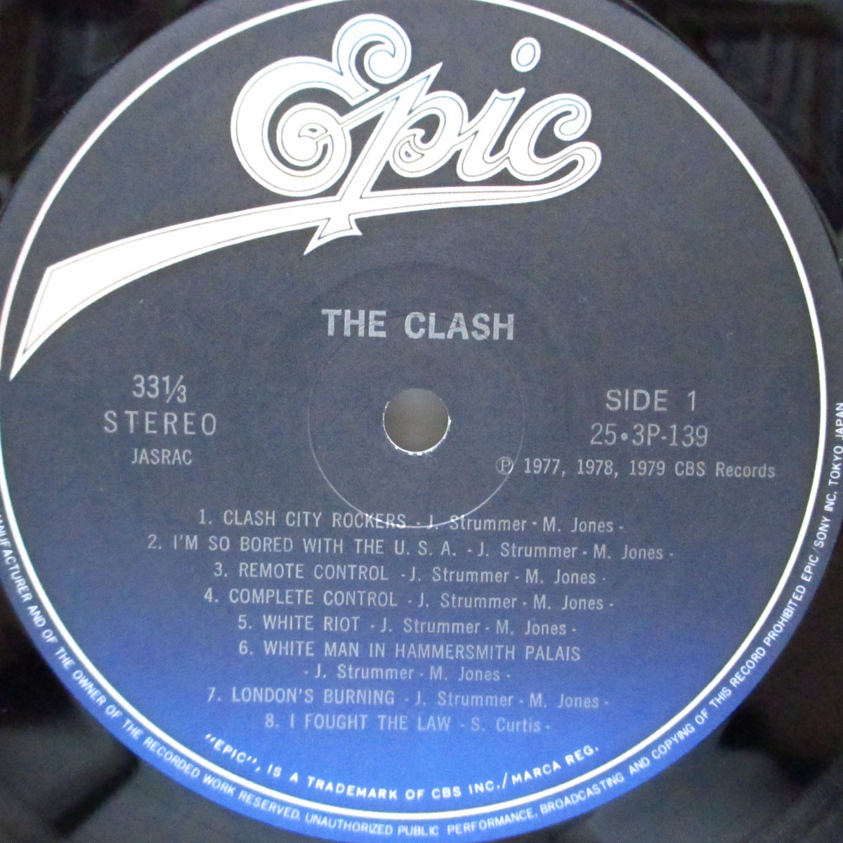 CLASH, THE (クラッシュ) - Pearl Harbour '79 (Japan オリジナル LP+