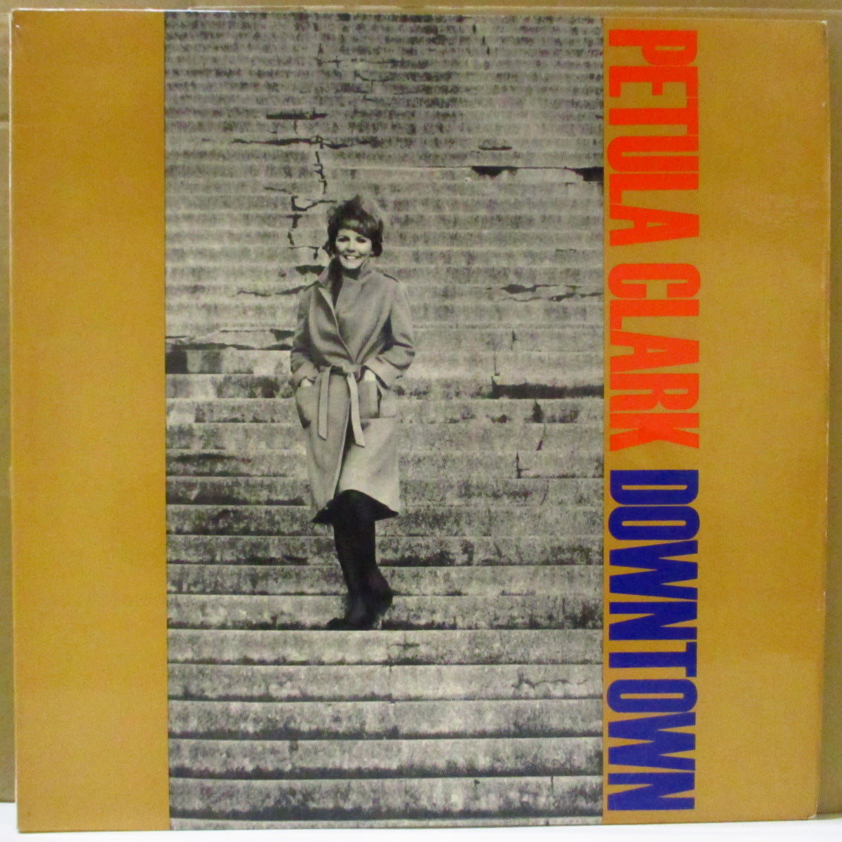 PETULA CLARK (ペトゥラ・クラーク)  - Downtown (UK '65 オリジナル・モノラル LP/表面コーティング折り返しジャケ) '65年名作アルバム！