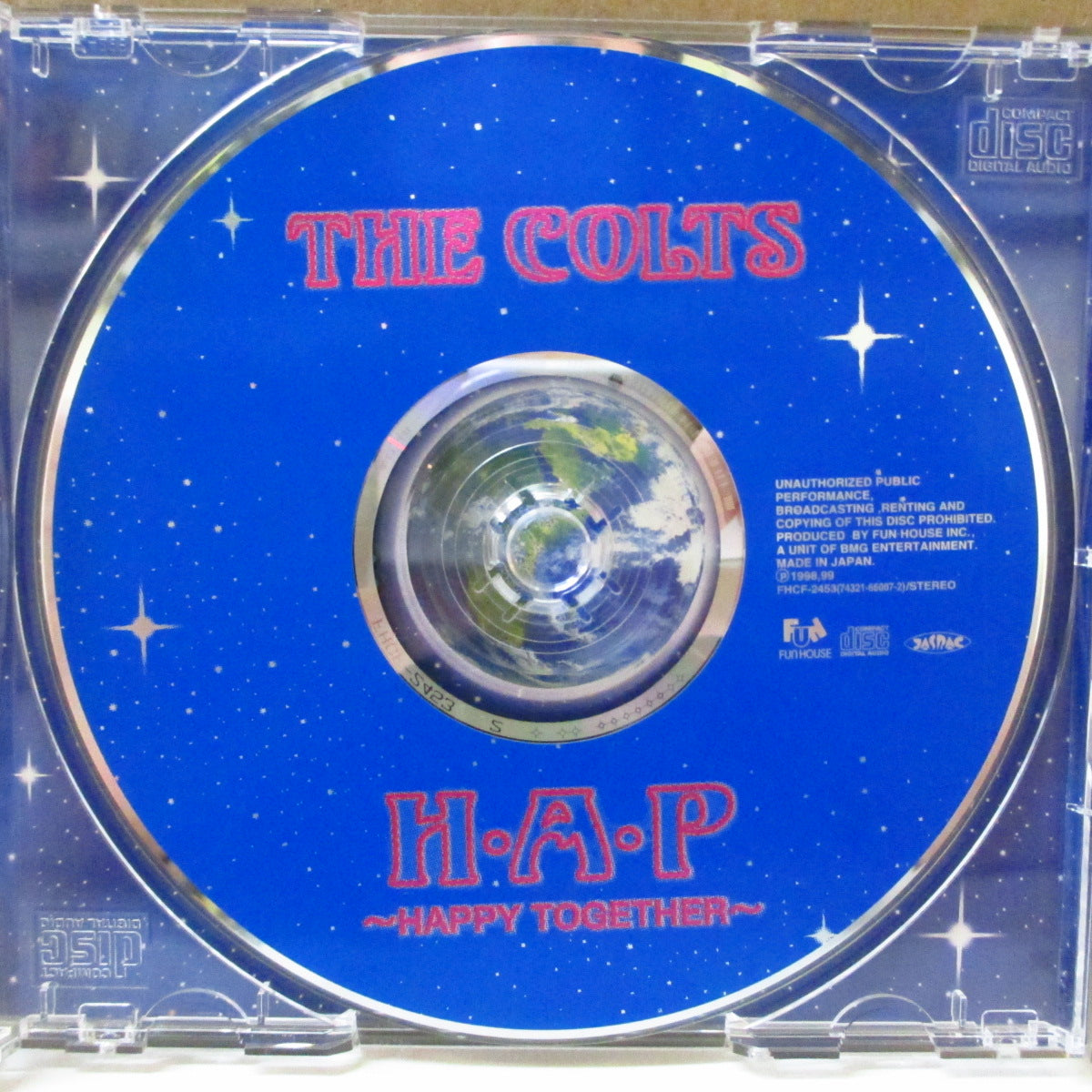 COLTS (コルツ)  - H・A・P ~Happy Together~ (Japan オリジナル CD+帯) '99年メジャーデビューアルバム