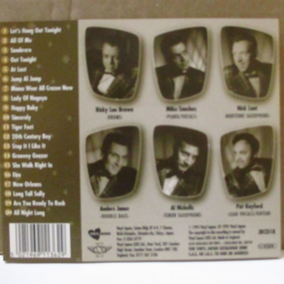 BIG SIX, THE (ビッグ・シックス)  - Ready To Rock...! (UK オリジナル CD) '95年1stアルバム