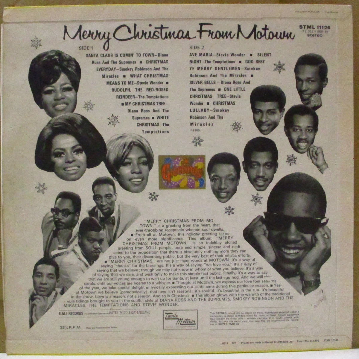 V.A. (モータウン社クリスマス・アルバム) - Merry Christmas From