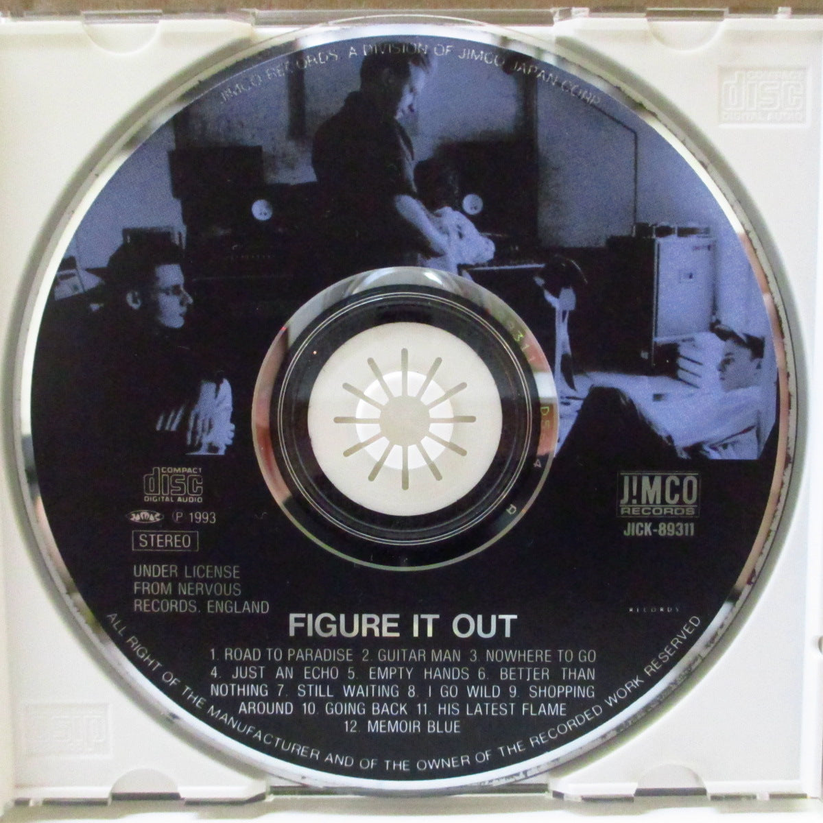 RESTLESS (レストレス)  - Figure It Out (Japan オリジナル CD+帯) '93年アルバム