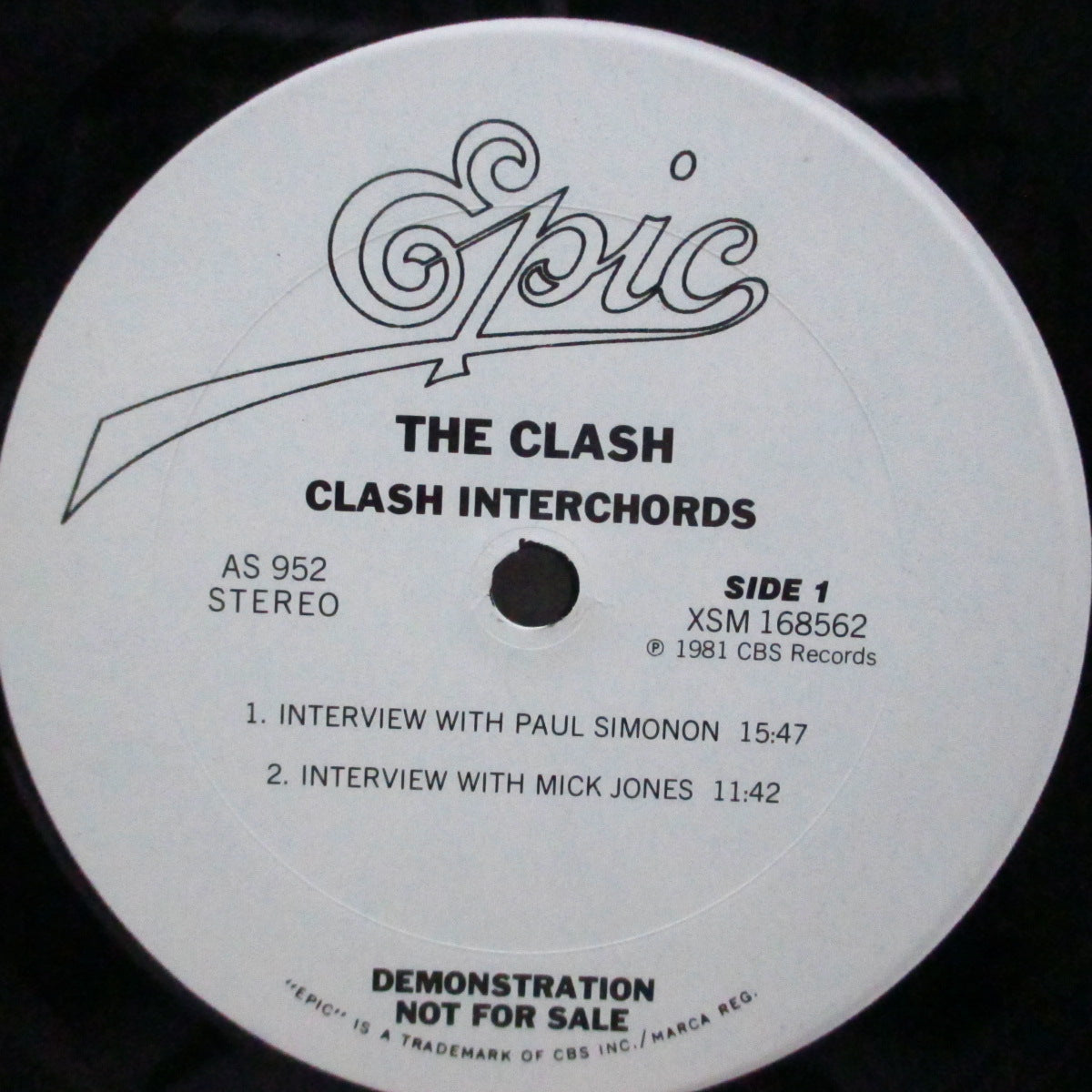 CLASH, THE (クラッシュ)  - If Music Could Talk : Interchords (US プロモオンリー LP) インタビュー &「サンディニスタ」からの10曲！