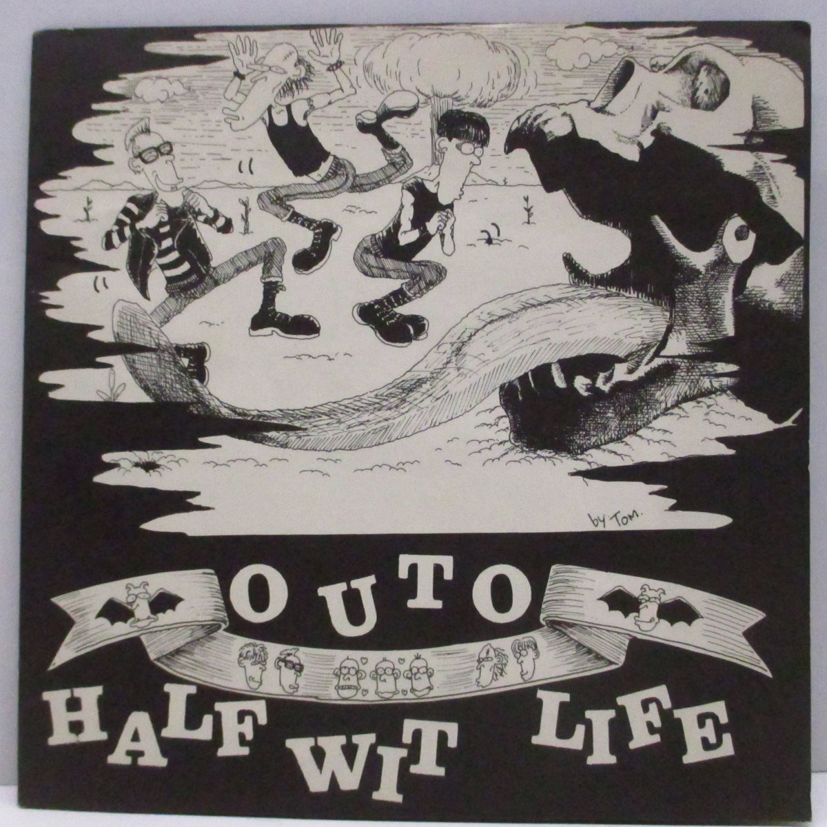 OUTO (オウト)  - Half Wit Life (Japan '85 オリジナル4曲入り 7"/ポスタージャケ）セカンド！