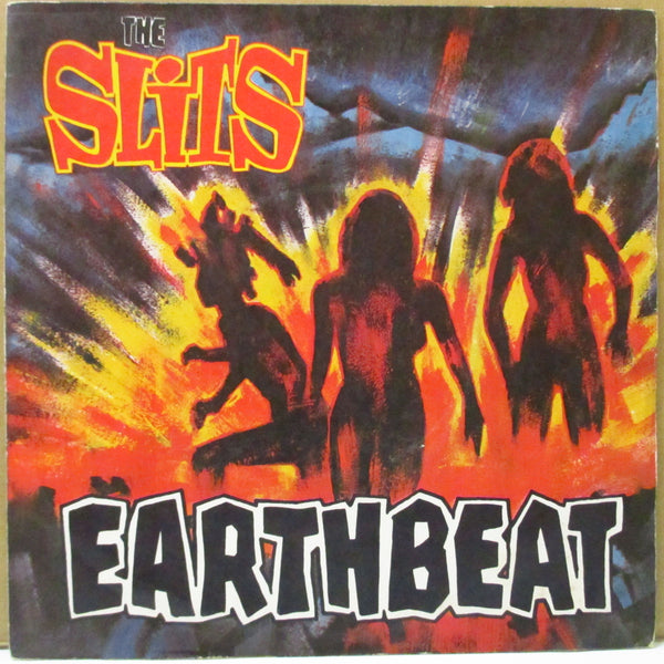 SLITS, THE (ザ・スリッツ)  - Earthbeat (UK オリジナル・プラスチックラベ 7インチ+光沢ソフト紙ジャケ)