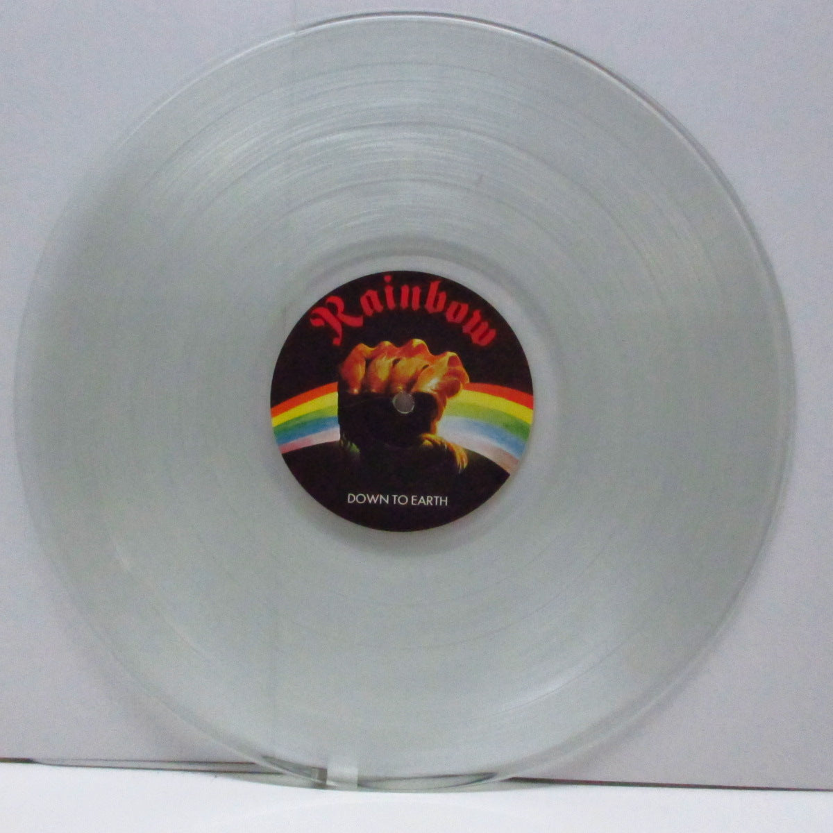 RAINBOW (レインボウ)  - Down To Earth (UK 限定「クリアヴァイナル」LP/ステッカー付ジャケ) '79年4thアルバム !
