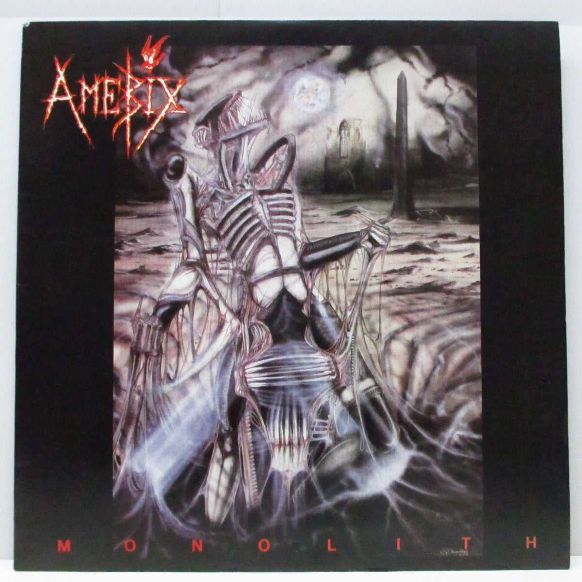 AMEBIX (アメビックス)  - Monolith (Canada '99 限定リプロ再発 LP) '87年セカンド！