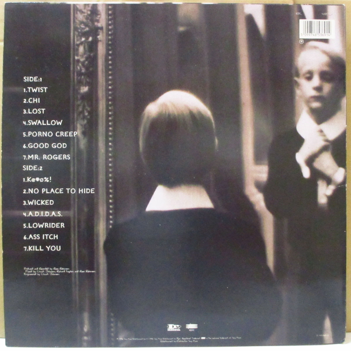 KORN (コーン)  - Life Is Peachy (EU オリジナル LP/インナー欠) '96年2ndアルバム