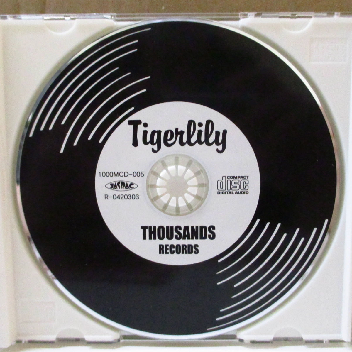 TIGERLILY (タイガーリリィ)  - S.T. <1st Mini Album> (Japan '04 オリジナル6曲入り CD+帯) '04年デビューミニアルバム