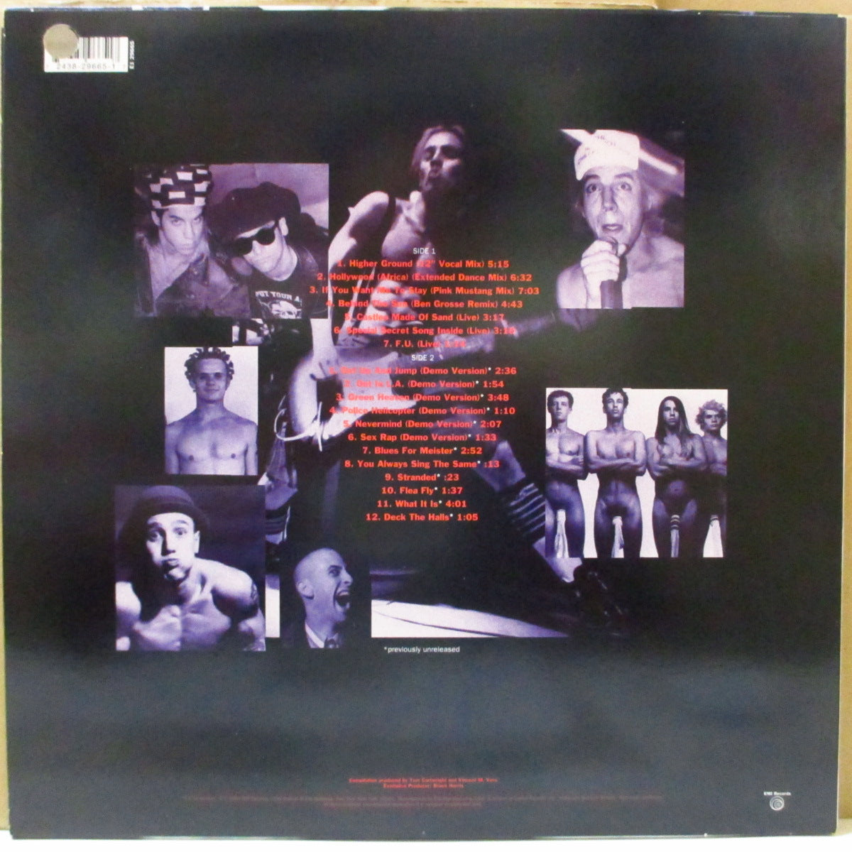 RED HOT CHILI PEPPERS (レッド・ホット・チリ・ペッパーズ)  - Out In L.A. (US オリジナル LP+インナー) '94年コンピレーション