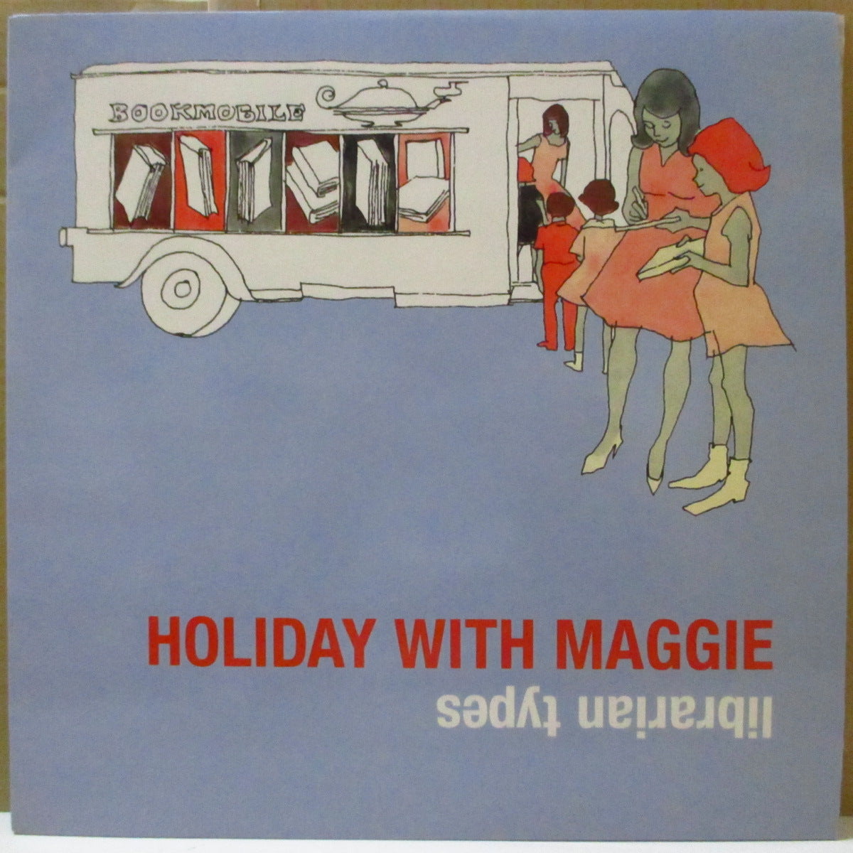 HOLIDAY WITH MAGGIE (ホリディ・ウィズ・マギー)  - Librarian Types (Japan オリジナル MLP+インサート) '02年ミニアルバム