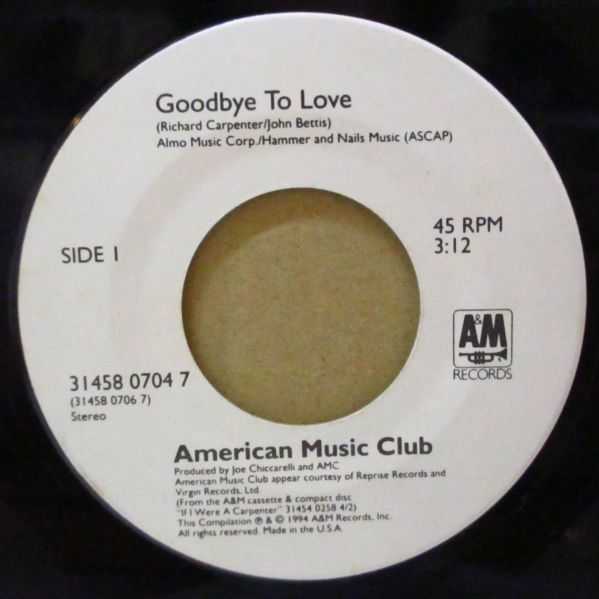 V.A. ('90s US・オルタナ/インディロック・カーペンターズ・トリビュートコンピ)  - If I Were A Carpenter (US '94 限定 7x7インチ+光沢ソフト紙ジャケ・ボックスセット)