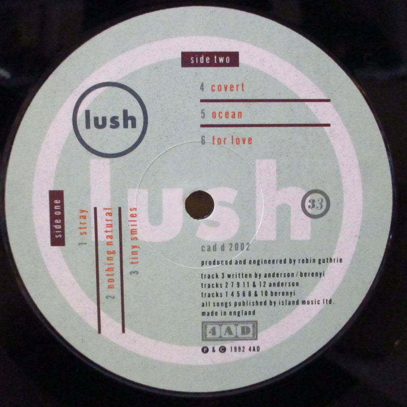 LUSH (ラッシュ)  - Spooky (UK 限定 2x10インチ+光沢固紙インナー/光沢見開きジャケ)