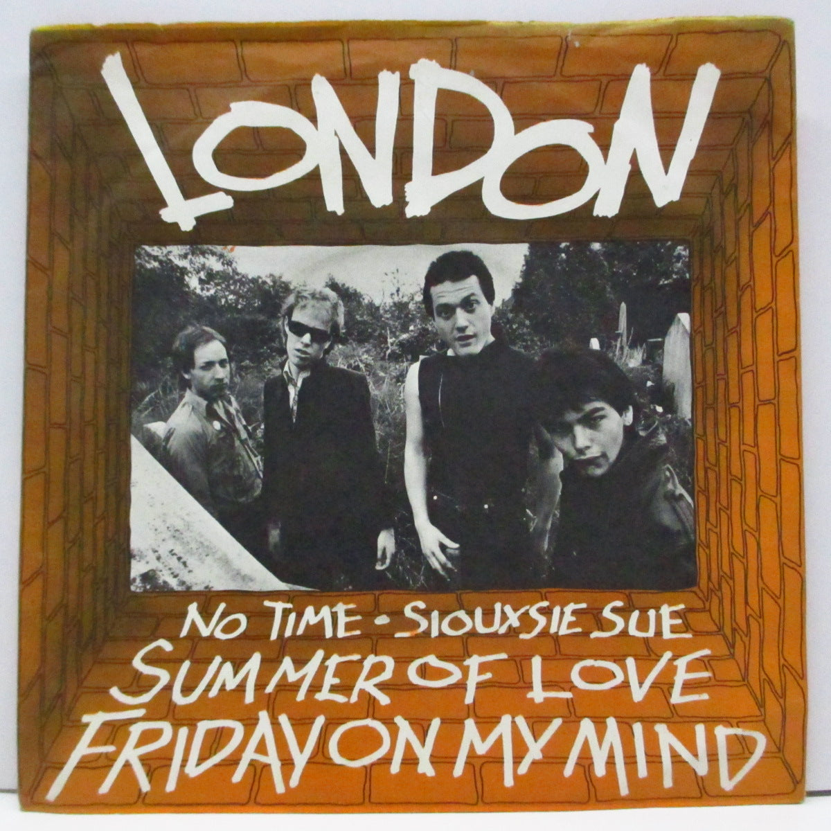 LONDON (ロンドン)  - Summer Of Love +3 (UK オリジナル 7"+マットソフト紙折り返しジャケ)