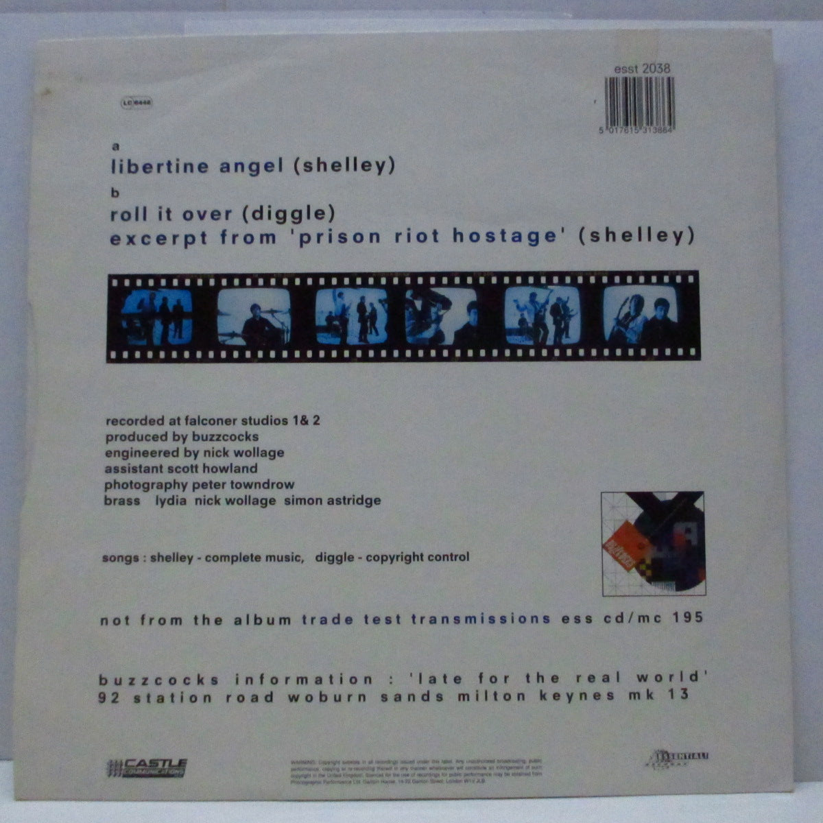 BUZZCOCKS (バズコックス)  - Libertine Angel +2 (UK オリジナル 12") 全曲アルバム未収録！