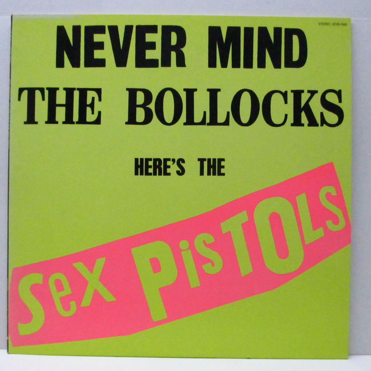 SEX PISTOLS (セックス・ピストルズ)  - 勝手にしやがれ - Never Mind The Bollocks (Japan '86 再発 LP/25VB-1068) 帯欠！