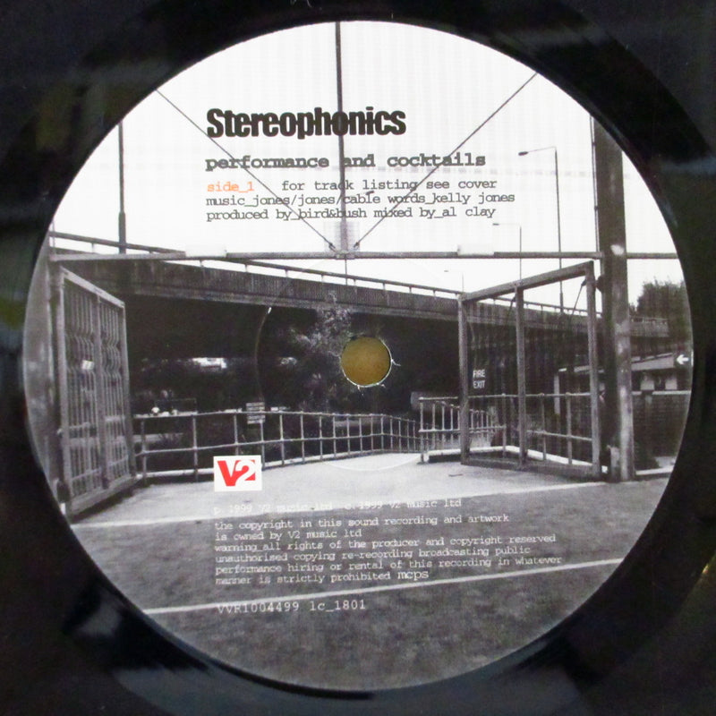 STEREOPHONICS (ステレオフォニックス)  - Performance And Cocktails (UK オリジナル LP+固紙インナー/光沢見開きジャケ)