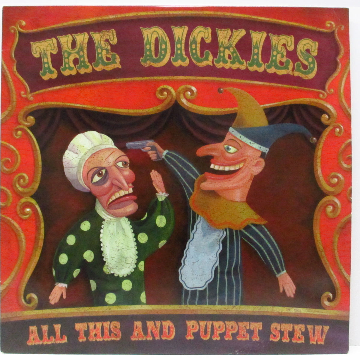 DICKIES, THE (ディッキーズ)  - All This And Puppet Stew (US オリジナル「ブラックヴァイナル」LP+インサート）Fat 移籍第一弾 !