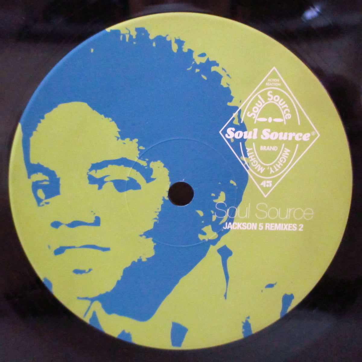 V.A. ('00s 日本・エレクトロ/ハウス・Jackson 5リミックスコンピ)  - Soul Source Jackson 5 Remixes 2 - Vinyl One (Japan '01 オリジナル4曲入り33回転 12インチ/レアステッカー付きジャケ) ジャクソン5リミックス・コンピ