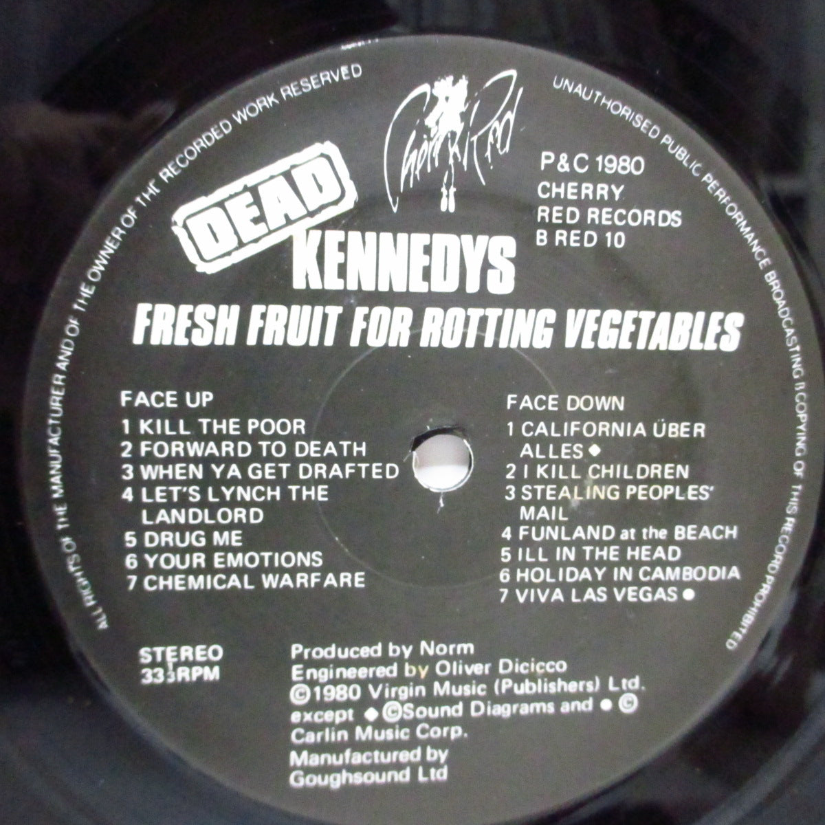 DEAD KENNEDYS (デッド・ケネディーズ) - Fresh Fruit For Rotting