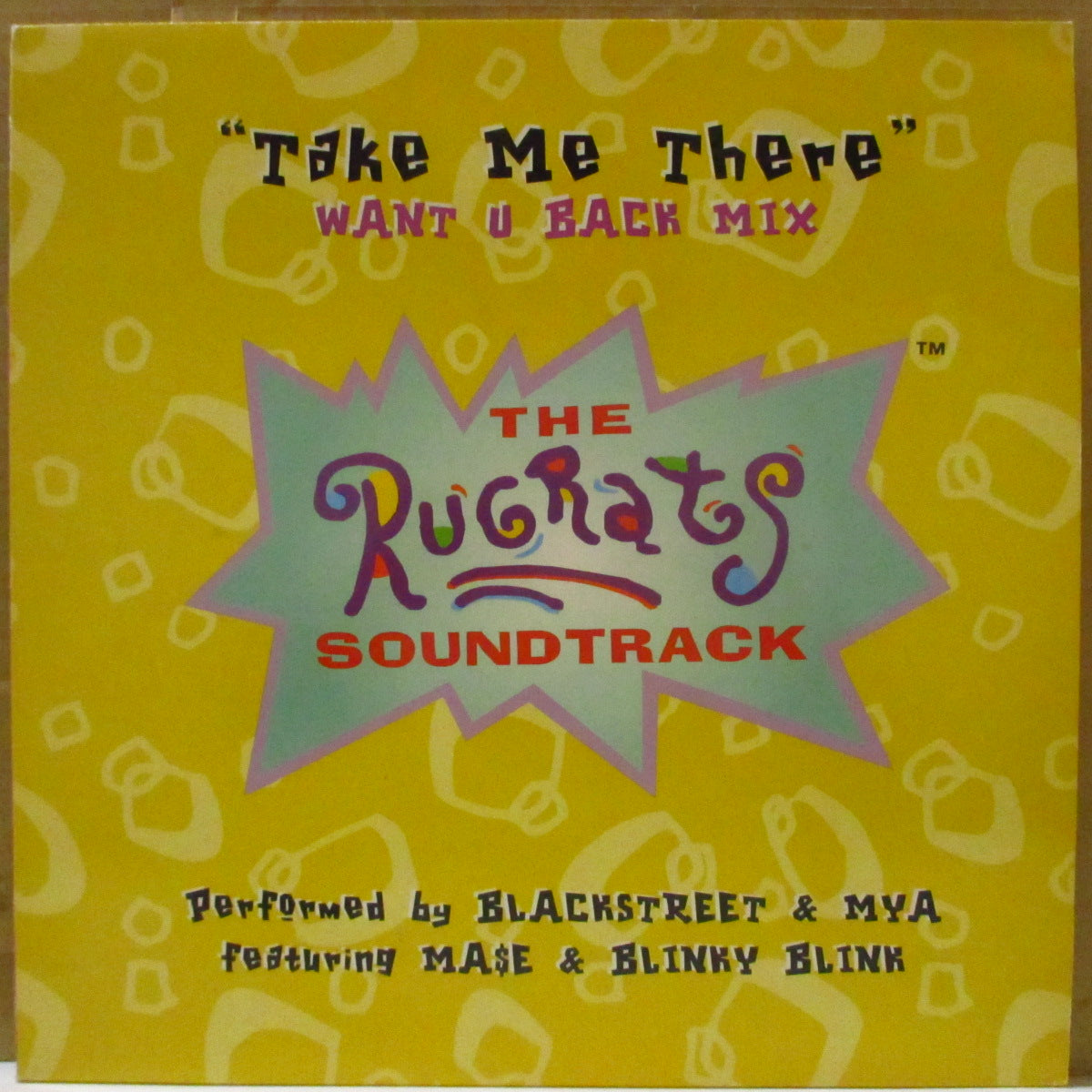 BLACK STREET & MYA (ブラック・ストリート & マイア)  - Take Me There (Italy '98 オリジナル3バージョン収録33回転 12インチ)