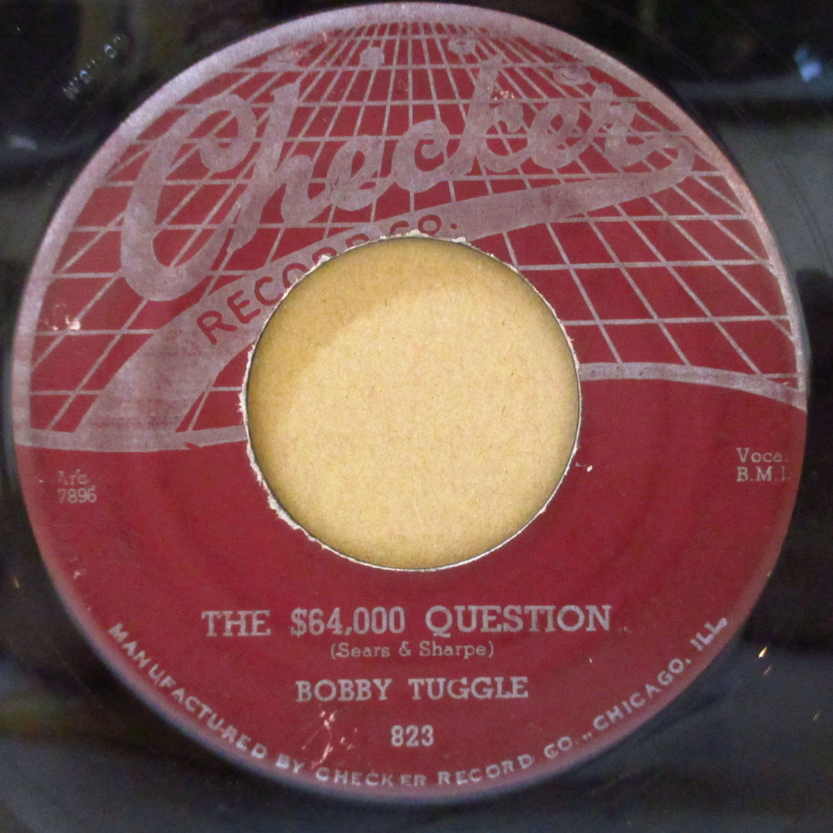 BOBBY TUGGLE (ボビー・タグル)  - Too Late Old Man / The $64,000 Question (US '55 オリジナル 7インチ)ロッキン・ブルース！